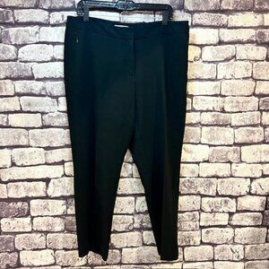 Chico's Black Ankle Dress Pants Size L/14